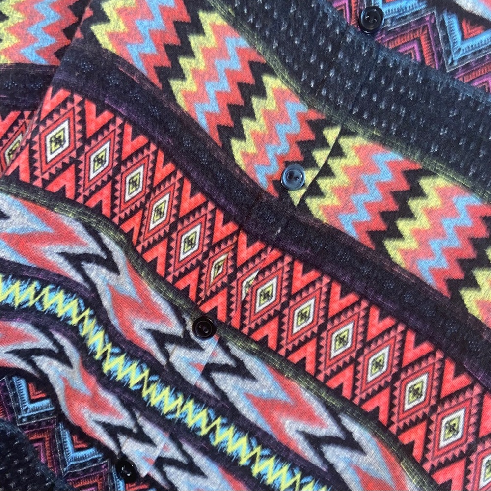 Multi Color Patterned Tank Top - Picture 2 of 3